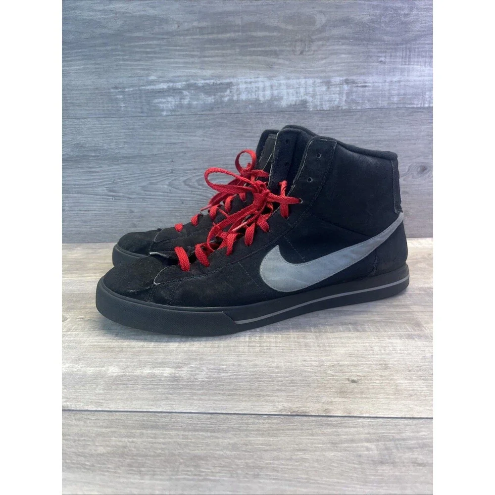 Nike Sweet Classic High Top Black Skate Shoes Mens 13 354701-090